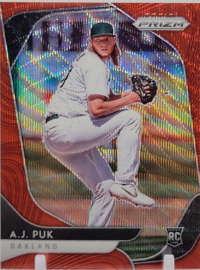 A.J. Puk [Red Wave Prizm] #194