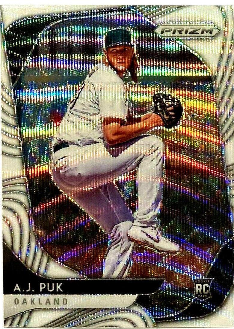 A.J. Puk [White Wave Prizm] #194