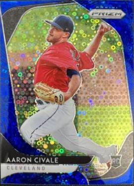 Aaron Civale [Blue Donut Circles Prizm] #211