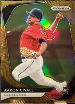 Aaron Civale [Neon Orange Prizm] #211