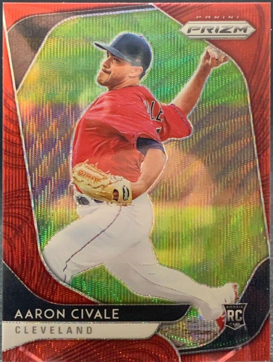 Aaron Civale [Red Mojo Prizm] #211