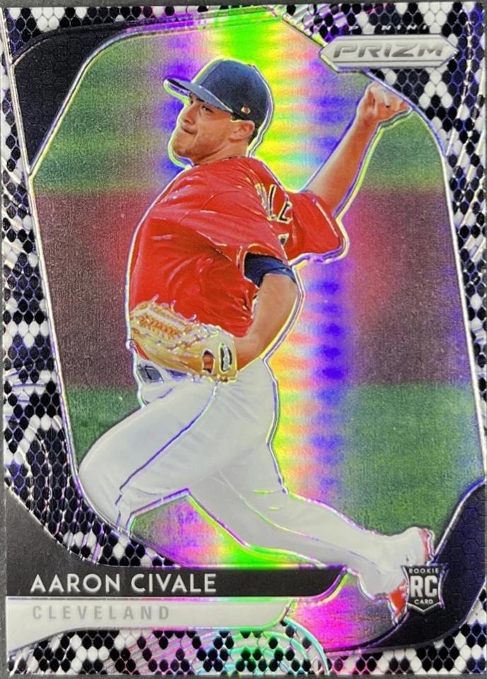 Aaron Civale [Snake Skin Prizm] #211