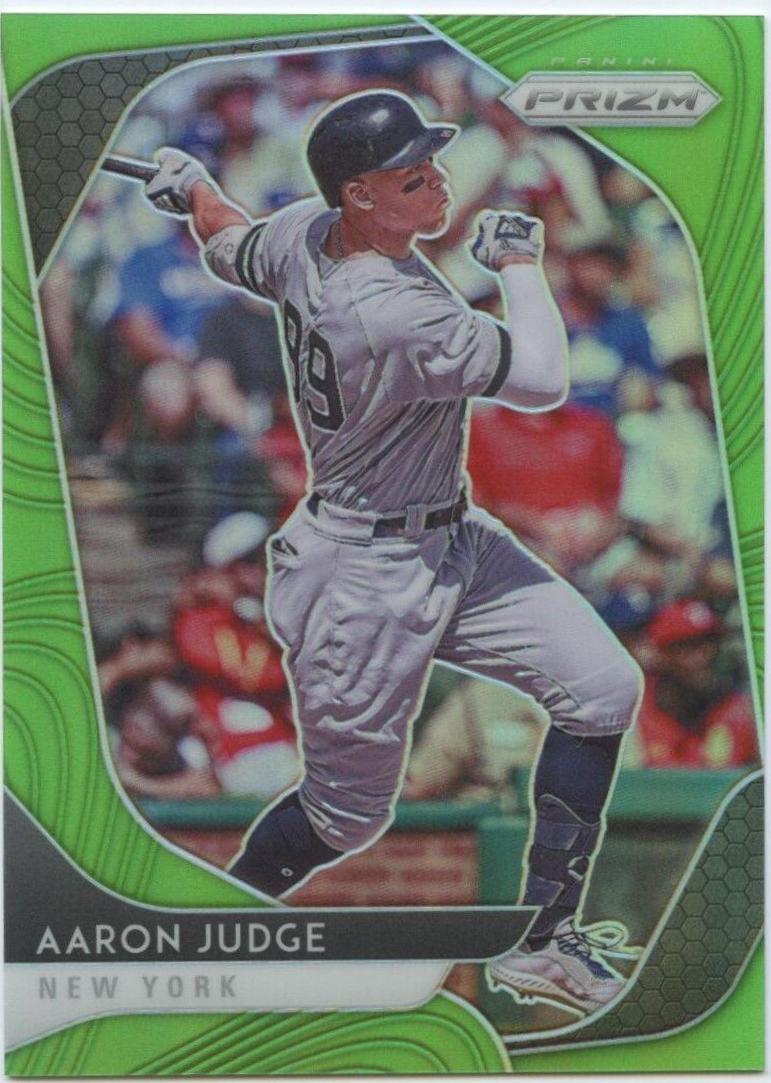 Aaron Judge [Lime Green Prizm] #64
