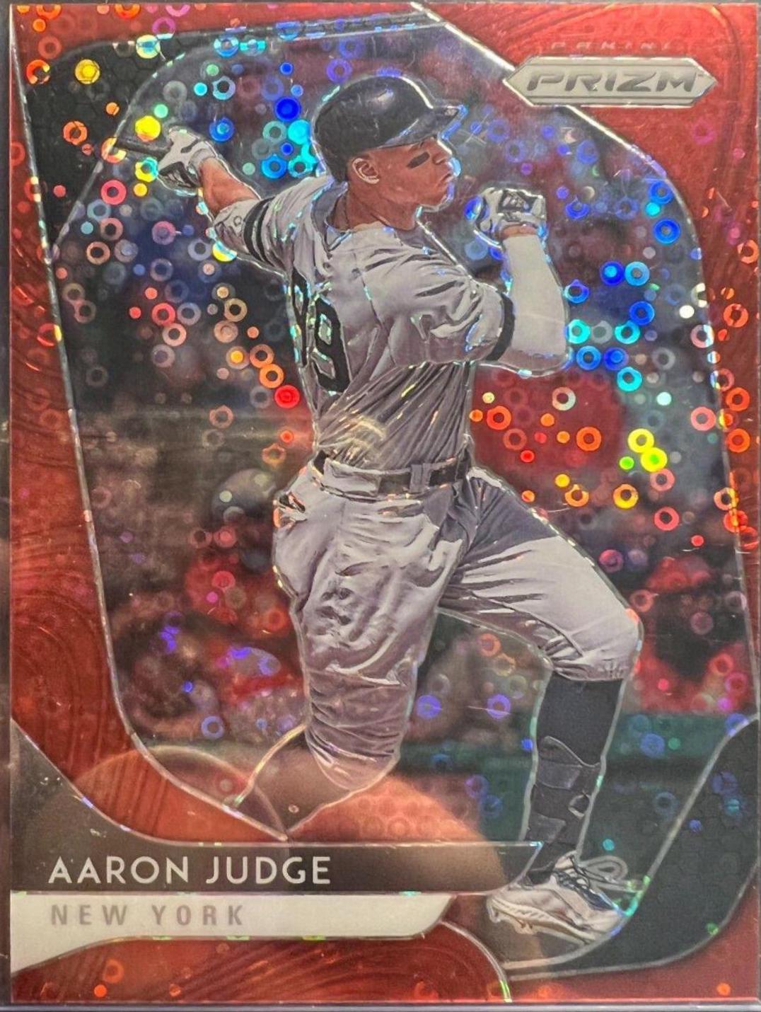 Aaron Judge [Red Donut Circles Prizm] #64