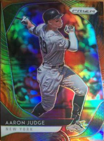 Aaron Judge [Red Orange Prizm] #64