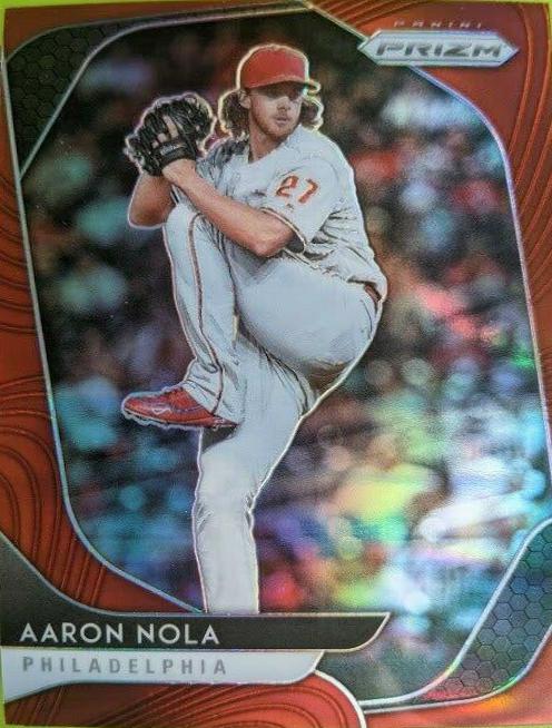 Aaron Nola [Red Prizm] #55