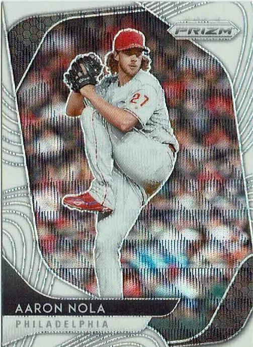 Aaron Nola [White Wave Prizm] #55