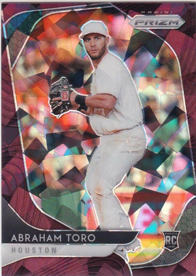Abraham Toro [Burgundy Cracked Ice Prizm] #97