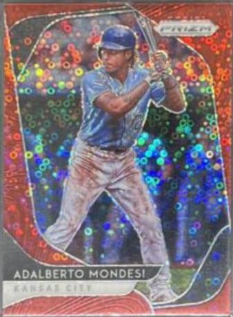 Adalberto Mondesi [Red Donut Circles Prizm] #99
