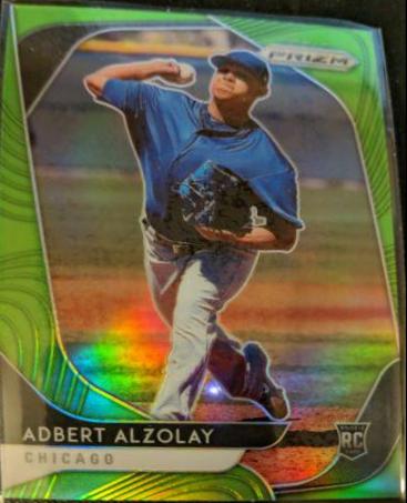 Adbert Alzolay [Lime Green Prizm] #101