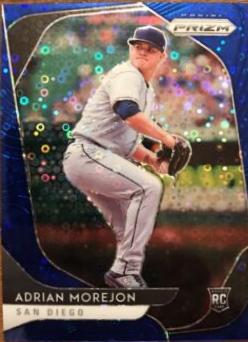 Adrian Morejon [Blue Donut Circles Prizm] #139