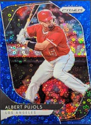 Albert Pujols [Blue Donut Circles Prizm] #214