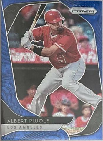 Albert Pujols [Blue Prizm] #214