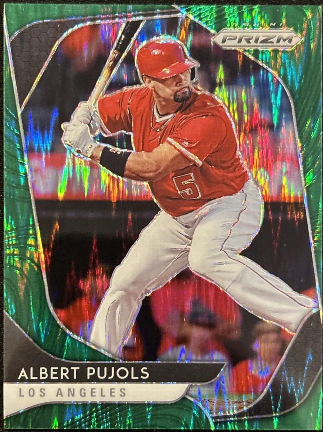 Albert Pujols [Forest Green Prizm] #214