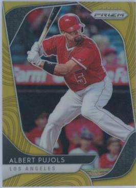 Albert Pujols [Gold Prizm] #214