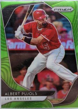 Albert Pujols [Lime Green Prizm] #214