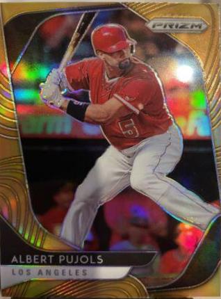 Albert Pujols [Neon Orange Prizm] #214