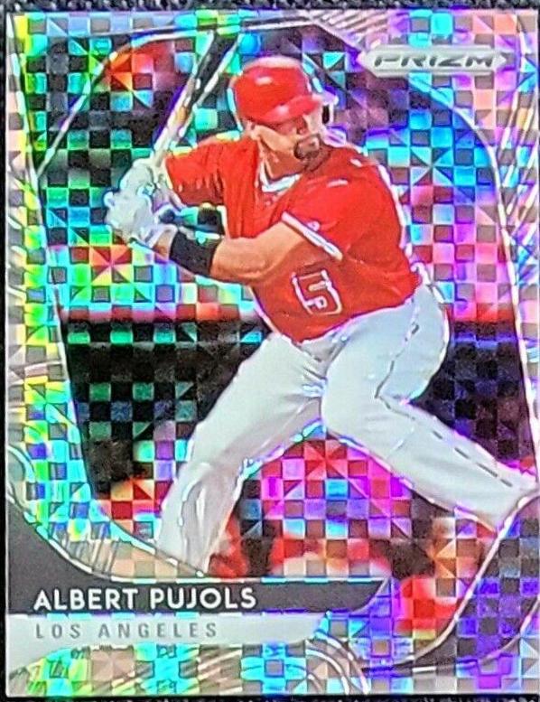 Albert Pujols [Power Plaid Prizm] #214