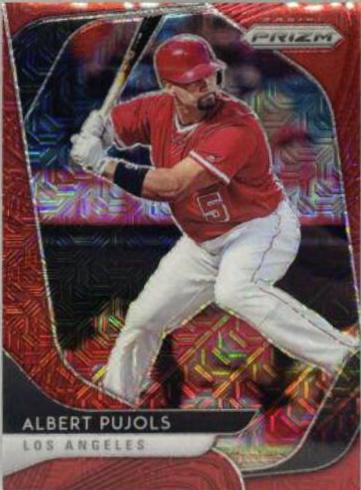 Albert Pujols [Red Mojo Prizm] #214
