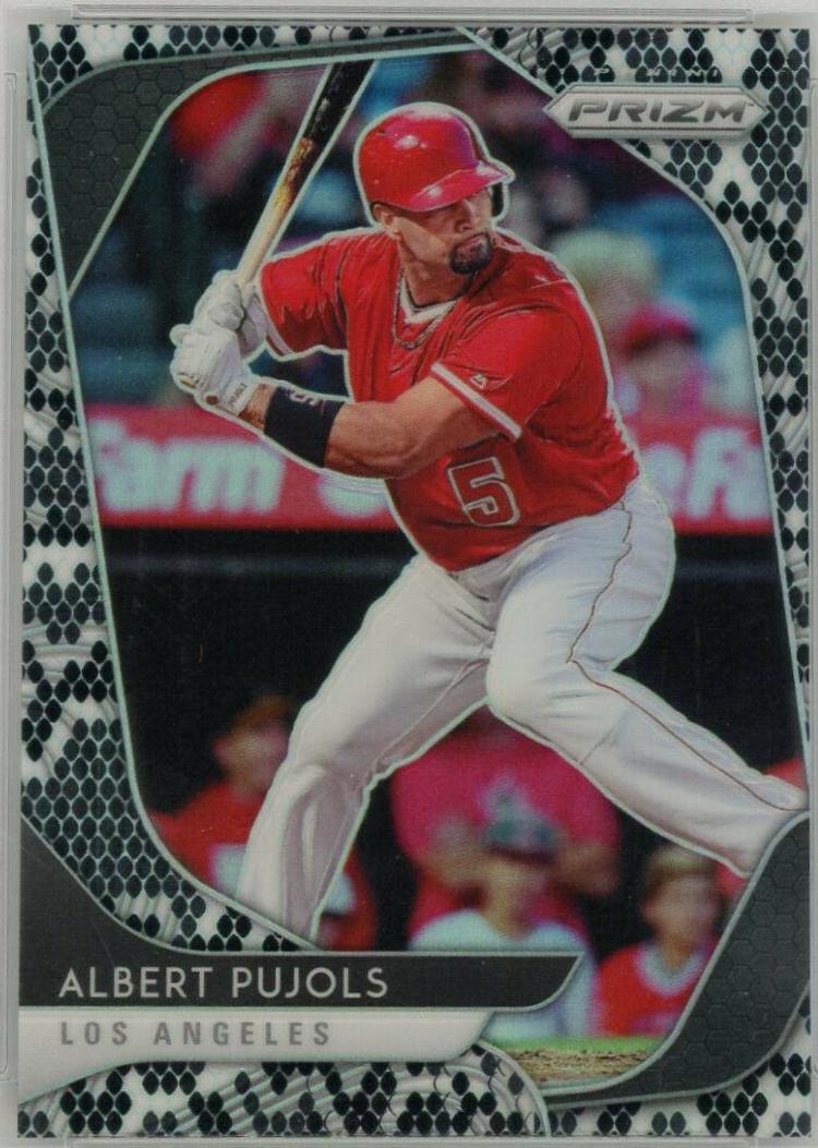 Albert Pujols [Snake Skin Prizm] #214