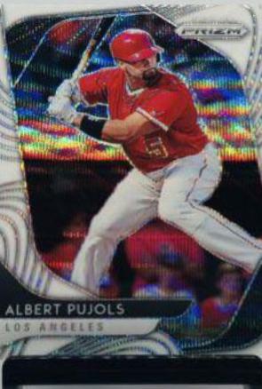 Albert Pujols [White Wave Prizm] #214