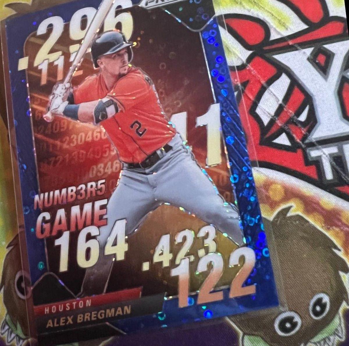 Alex Bregman [Blue Donut Circles Prizm] #188
