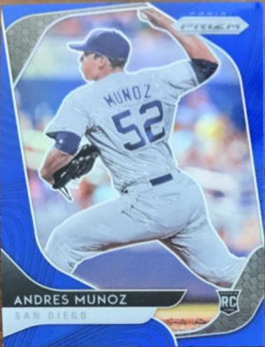 Andres Munoz [Blue Prizm] #62