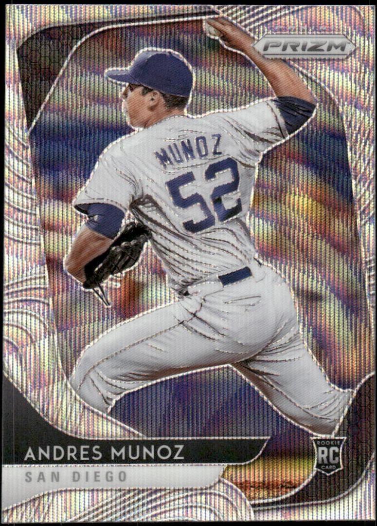 Andres Munoz [Blue Wave Prizm] #62
