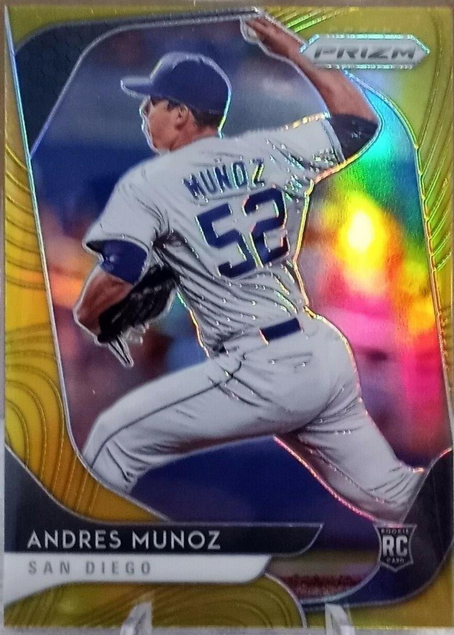 Andres Munoz [Gold Prizm] #62