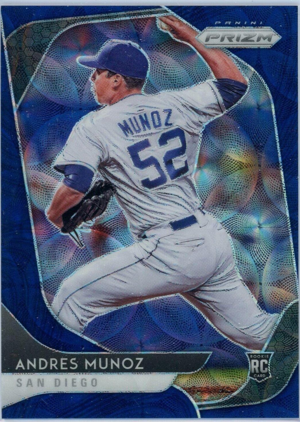 Andres Munoz [Navy Blue Kaleidoscope Prizm] #62