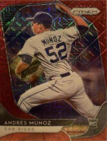 Andres Munoz [Red Mojo Prizm] #62