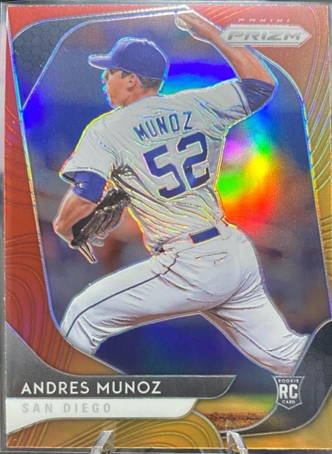 Andres Munoz [Red Orange Prizm] #62
