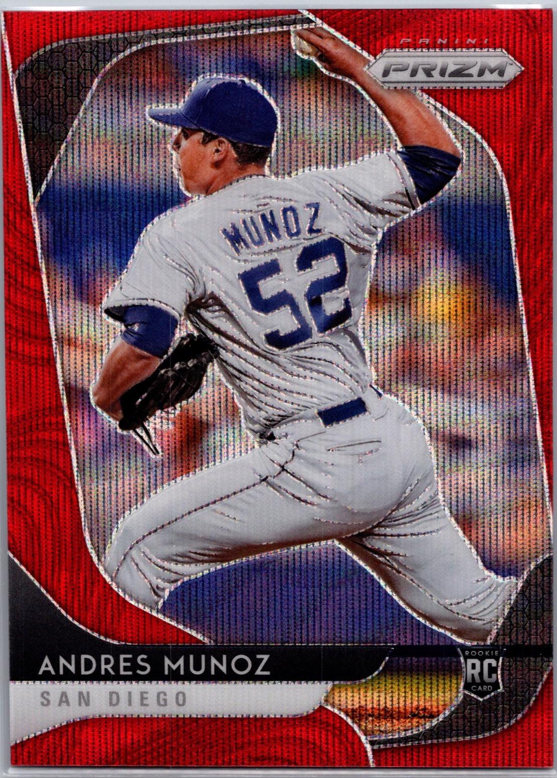 Andres Munoz [Red Wave Prizm] #62
