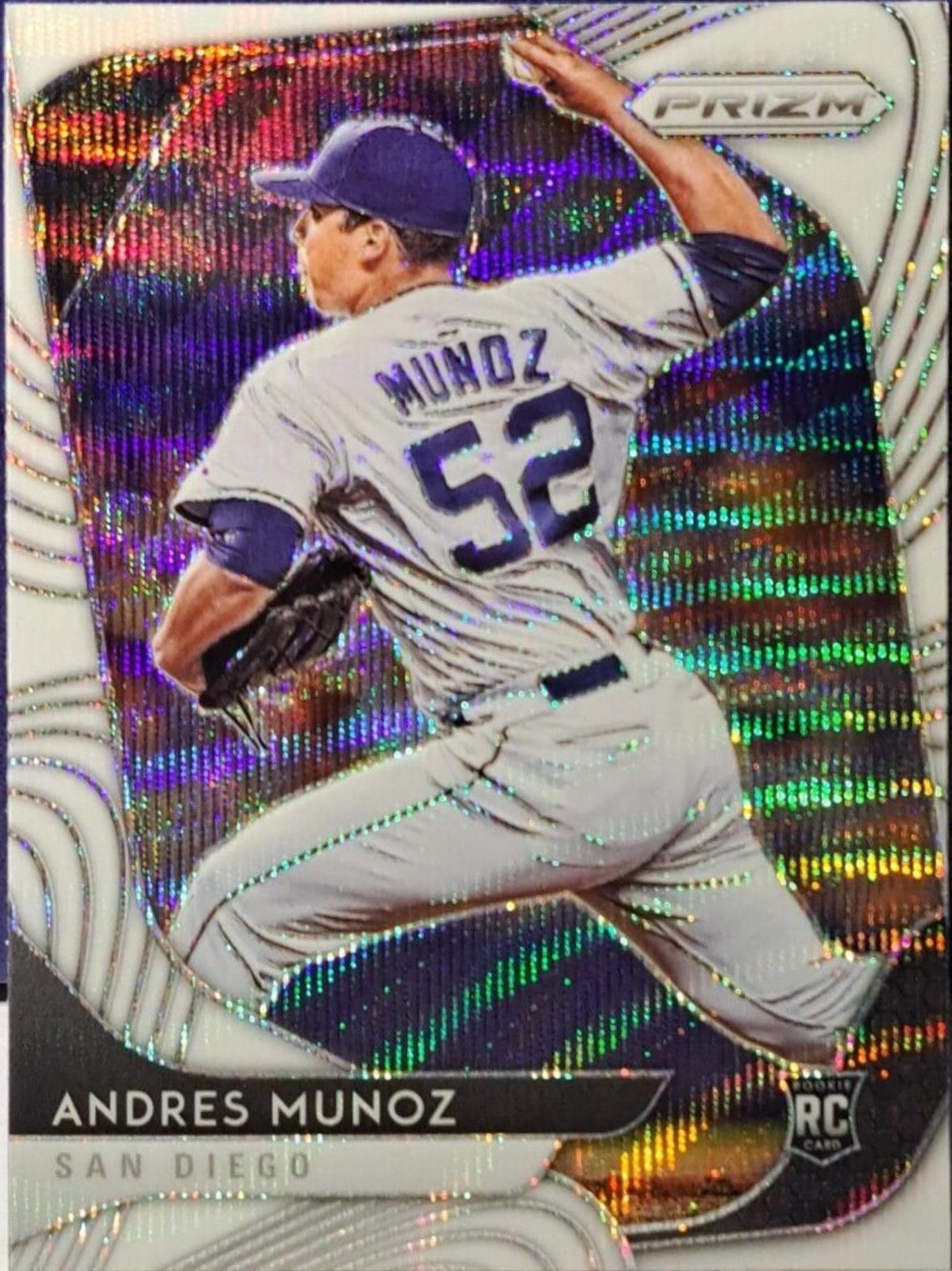 Andres Munoz [White Wave Prizm] #62
