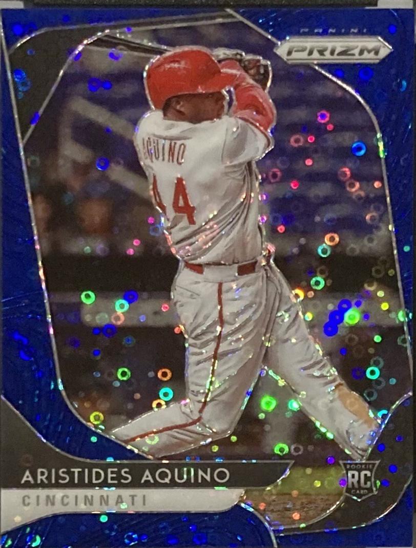 Aristides Aquino [Blue Donut Circles Prizm] #140