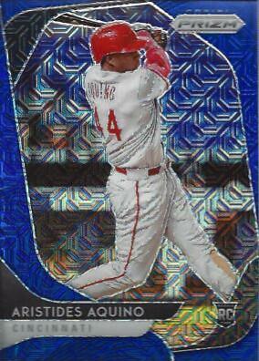 Aristides Aquino [Blue Mojo Prizm] #140