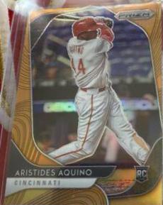 Aristides Aquino [Neon Orange Prizm] #140