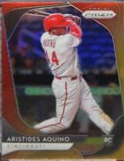 Aristides Aquino [Red Orange Prizm] #140