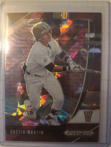 Austin Meadows [Burgundy Cracked Ice Prizm] #20