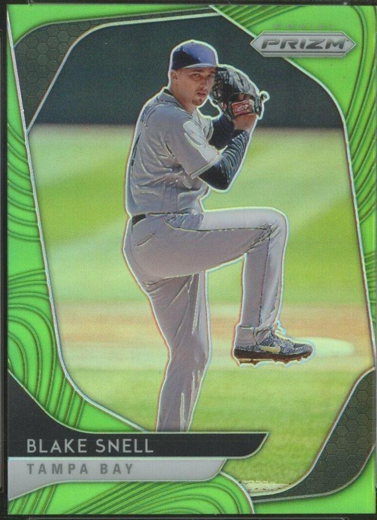 Blake Snell [Lime Green Prizm] #207