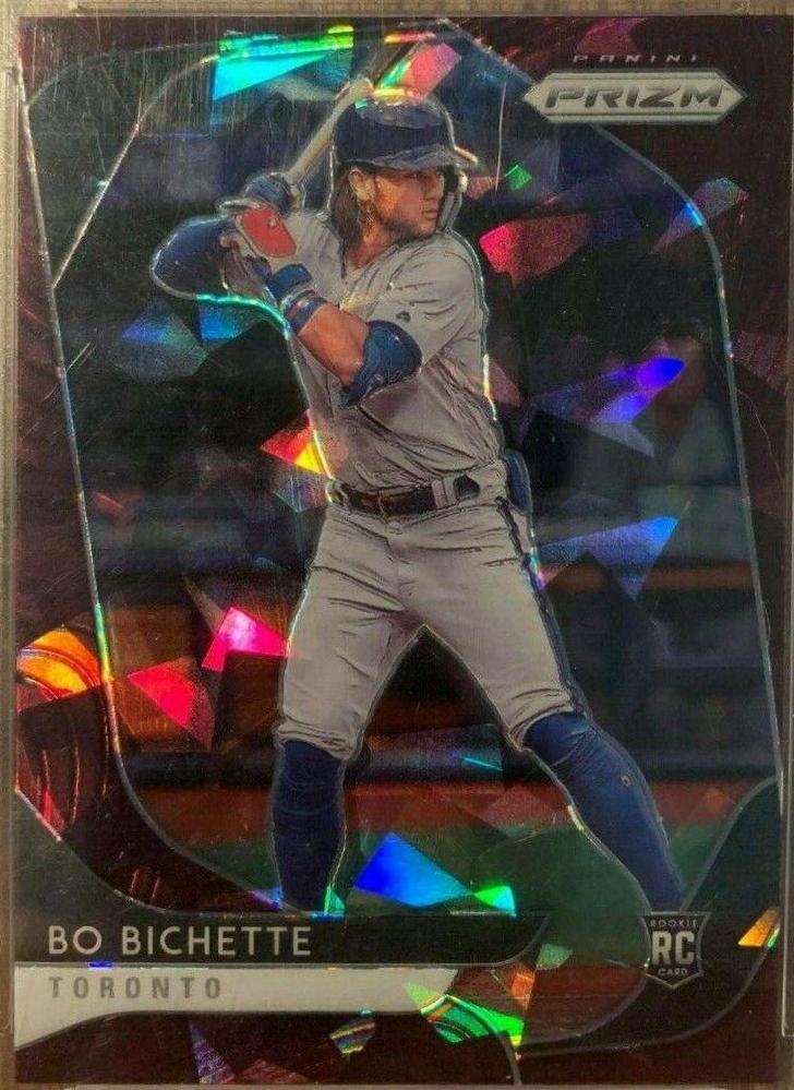 Bo Bichette [Burgundy Cracked Ice Prizm] #71