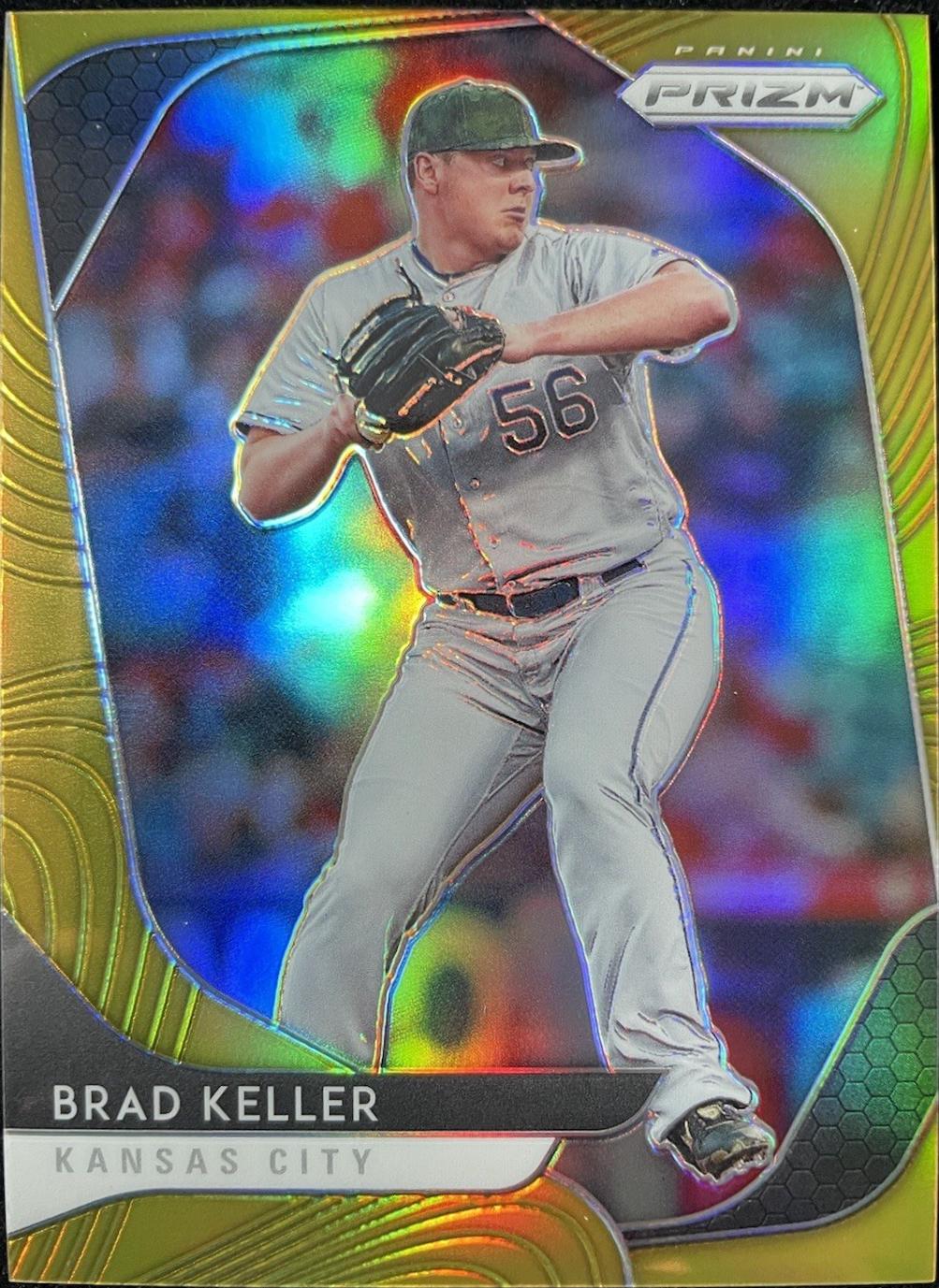 Brad Keller [Gold Prizm] #74