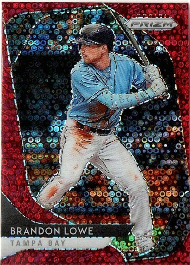 Brandon Lowe [Red Donut Circles Prizm] #37