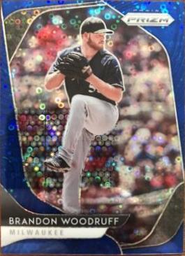 Brandon Woodruff [Blue Donut Circles Prizm] #4