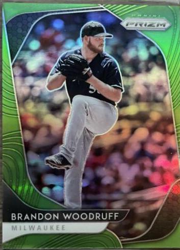 Brandon Woodruff [Lime Green Prizm] #4