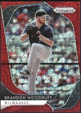 Brandon Woodruff [Red Mojo Prizm] #4