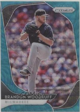 Brandon Woodruff [Teal Wave Prizm] #4