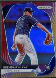 Brendan McKay [Red Orange Prizm] #153