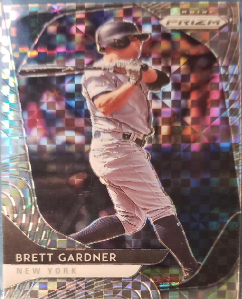 Brett Gardner [Power Plaid Prizm] #122