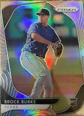 Brock Burke [Silver Prizm] #195